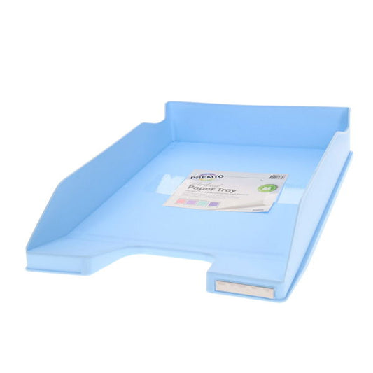 Premto A4 Paper Tray Cornflower Blue