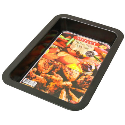 Steelex 13In Roaster Medium  Non Stick