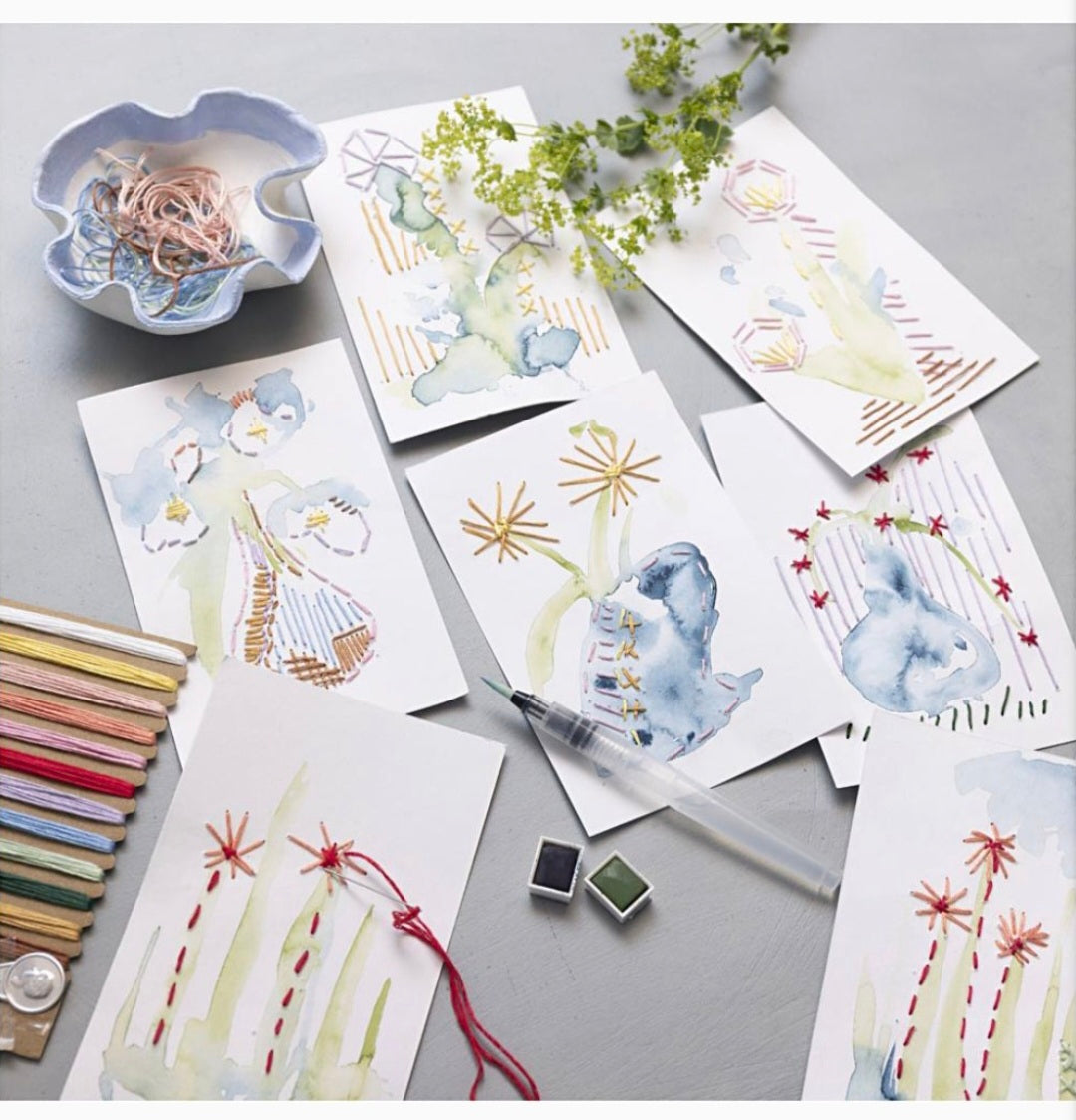 Mini Craft Kit Embroidery Pictures