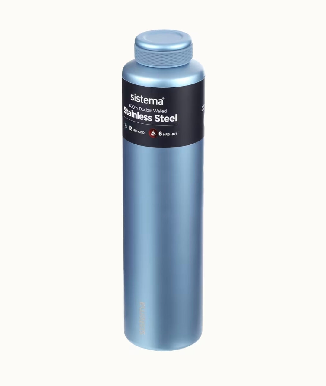 600ml Peace Blue Chic Bottle Stainless Steel