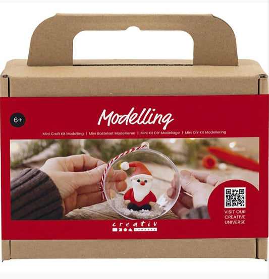 Mini Craft Kit Xmas Modeling Santa