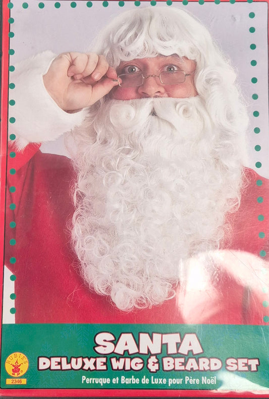 Santa Beard/Wig Deluxe
