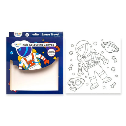 Kids Colouring Canvas Space