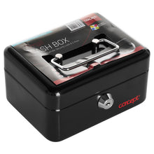 Concept 6in Cash Box Black