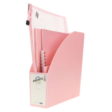 Magazine Organizer Pink Sherbet