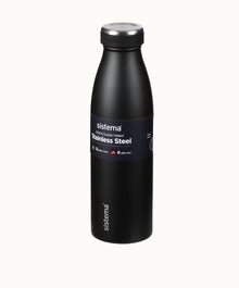 500ml Black Stainless Steel Bottle