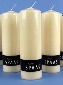 Spaas Pillar Candle Cream 115Hr
