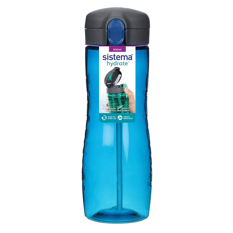 800Ml Ocean Blue Tritan Quick Flip