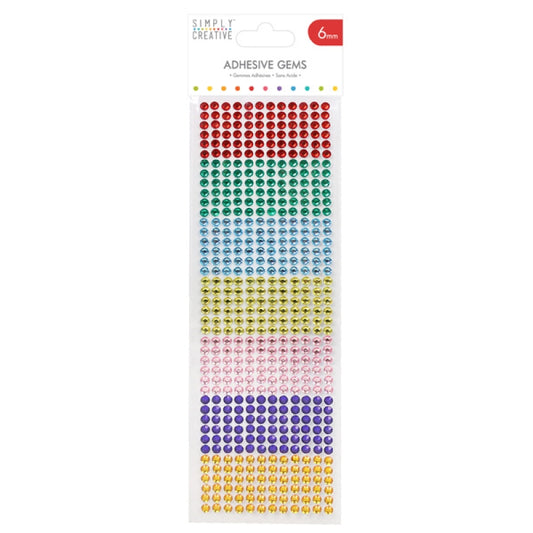 6Mm Gems Rainbow 504Pk