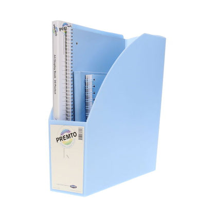 Premto Pastel Magazine Organizer Cornflower Blue