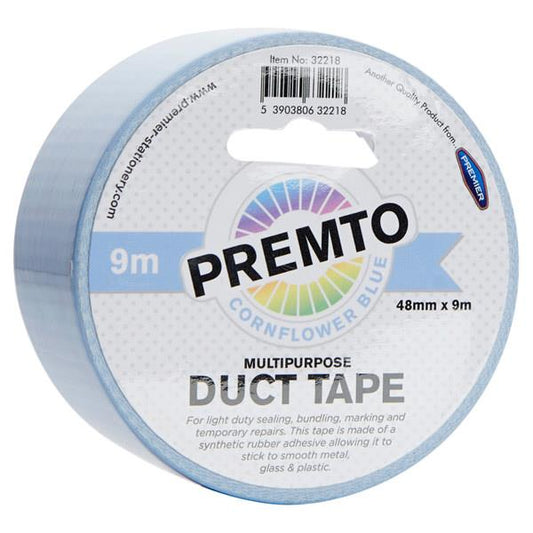 9M Premto Duct Tape Cornflower Blue