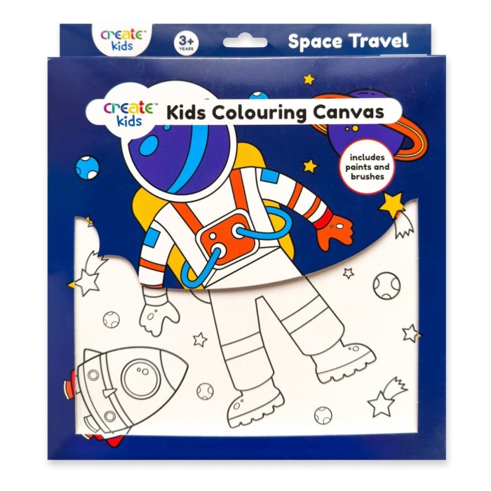 Kids Colouring Canvas Space