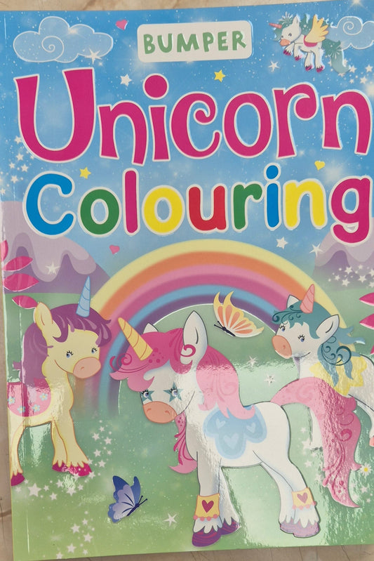 Bumper Unicorn Colouring Book