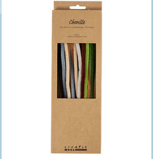 25 Assorted Natural Pipe Cleaners 30cm
