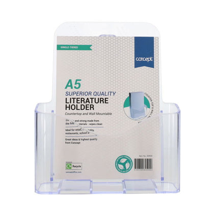A5 Literature Holder - Single Tier