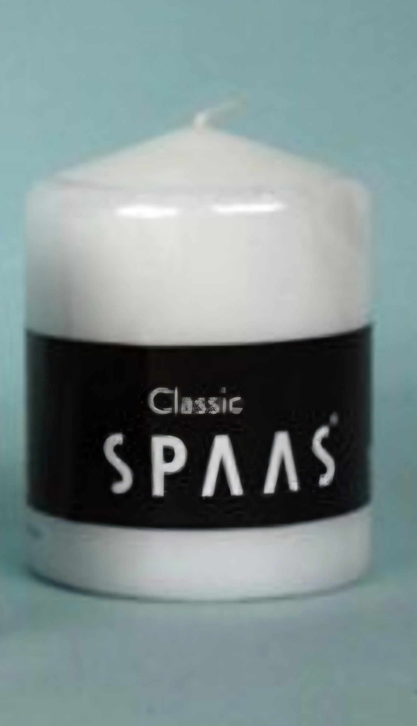 Spaas Pillar Candle White 40hr