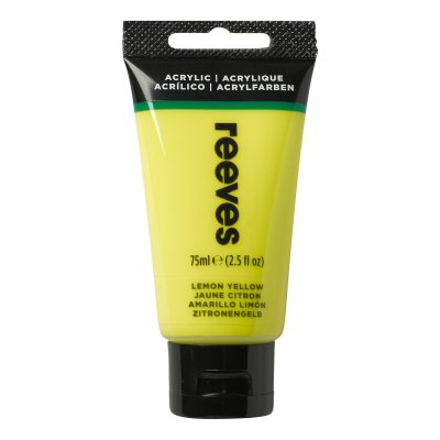 Reeves Acrylic 75ml Lemon Yellow