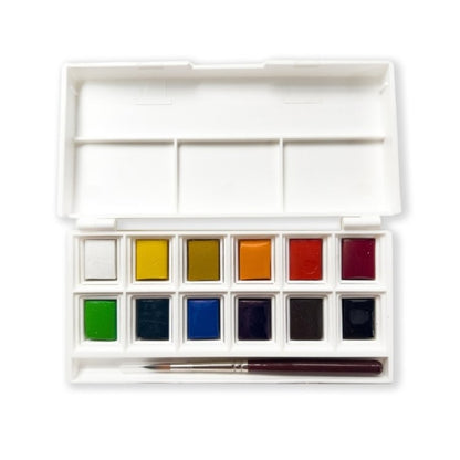 Elements 12 Pan Watercolour Set