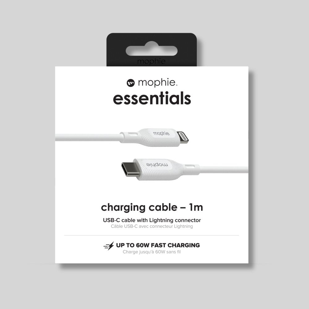 Morphie 1m Lightning Cable White