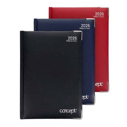 2026 Concept Slim Diary Week To View