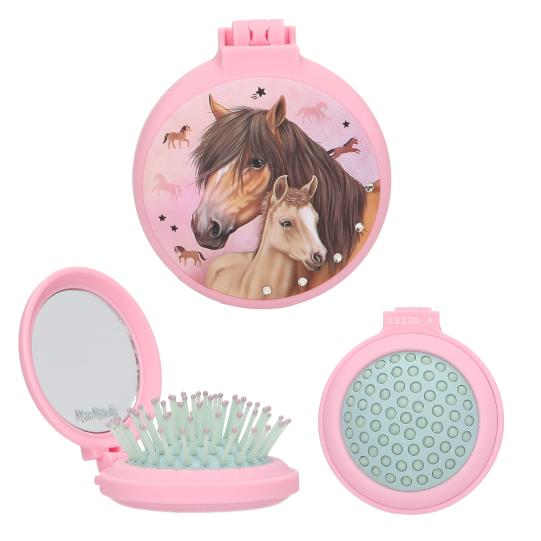 Miss Melody Folding Hairbrush