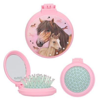 Miss Melody Folding Hairbrush