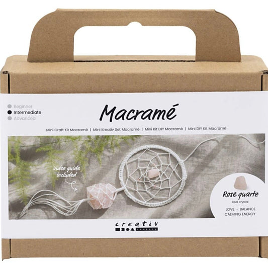 Mini Craft Macrame Dreamcatcher