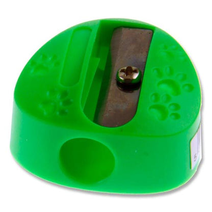 Single Sharpener Paw Print Design
