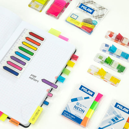 Milan Page Marker Tabs 140pk