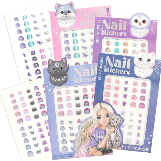 Top Model Self Adhesive Nails Stickers