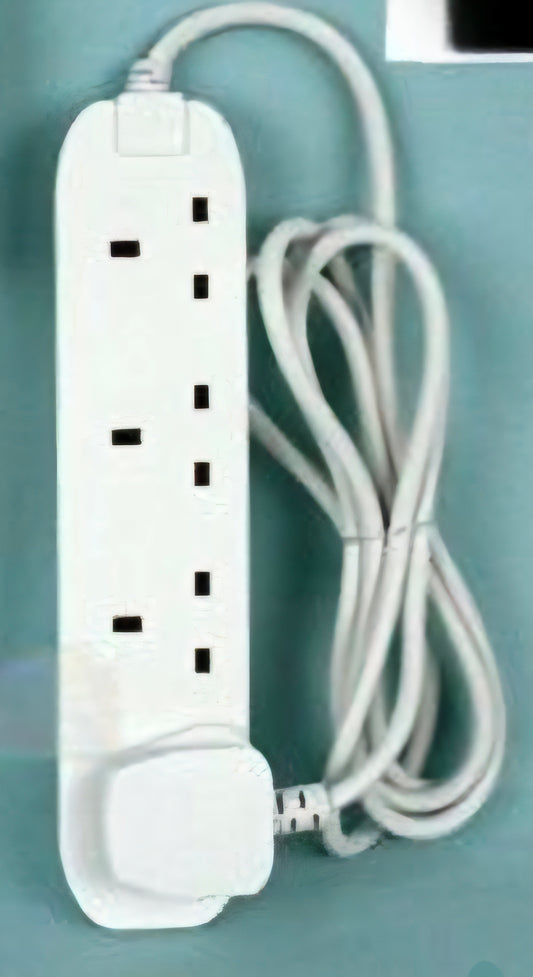 4 Way Extension Lead 2 Metre