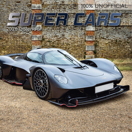 2026 Calendar Super Cars