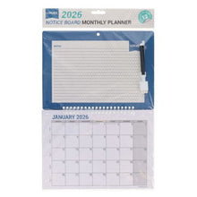 2026 Notice Board Monthly Plan