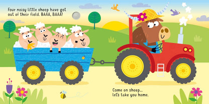 Lets Go On A Tractor Sounds Book