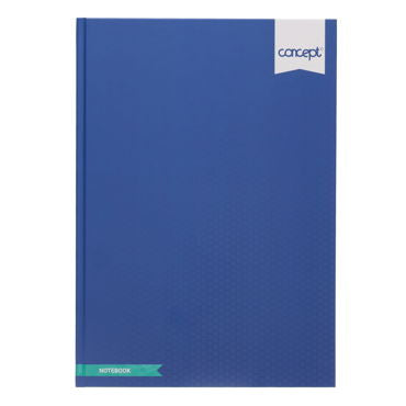 Concept Blue A4 Hard Back