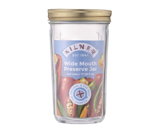 Kilner 0.5l Wide Mouth Preserv