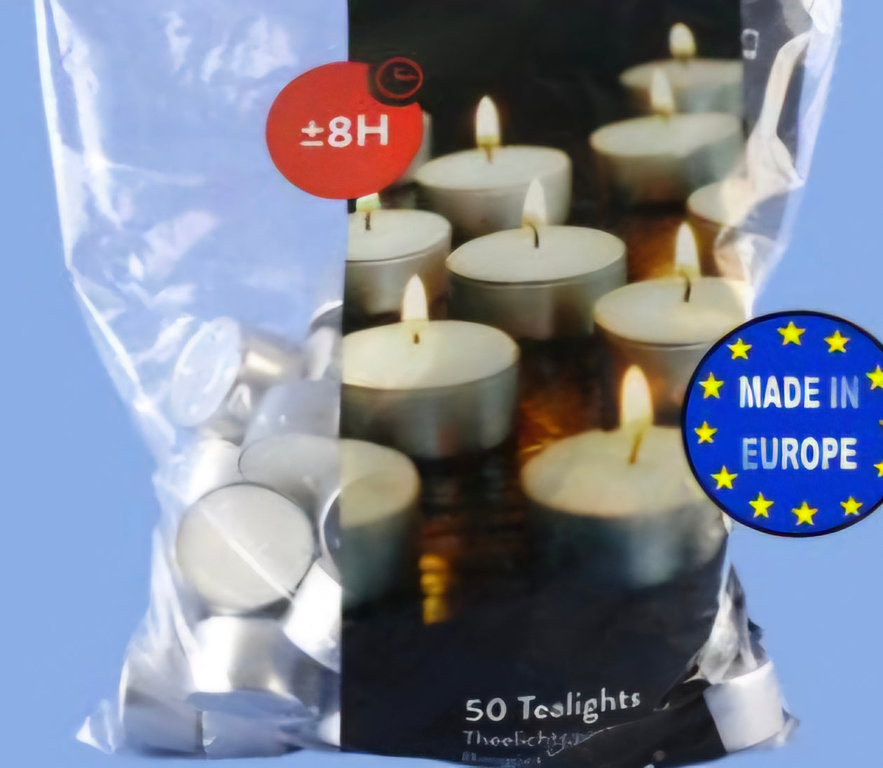 Spaas Tea Lights 8hr 50pk