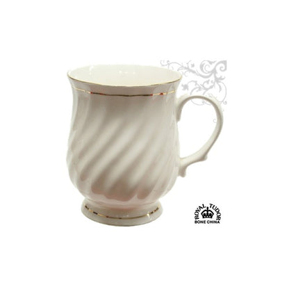 Mug White & Gold China