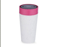 Circular Travel Mug 12oz Lotus Pink