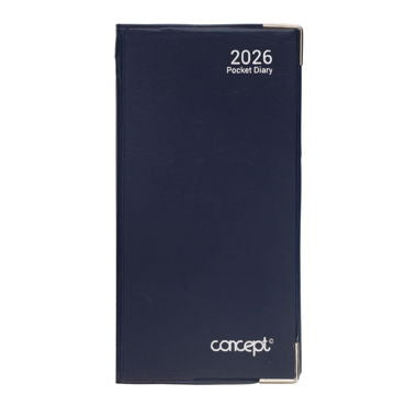 Concept
2026 Week To View Executive Slim Diary Bright - Asst
