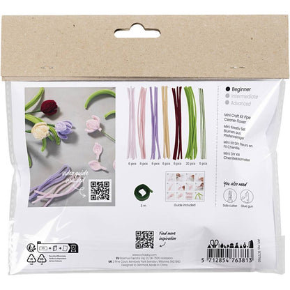 Chenille Pipe Cleaner Flowers