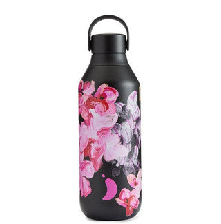 Chillys 500Ml Bottle Glass Pansy
