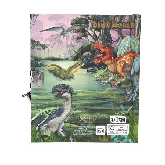 Dino World Diary With Lock