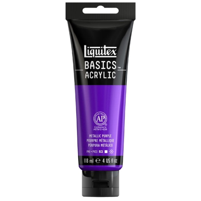 Liquitex Basics Acrylic 118Ml Metallic Purple