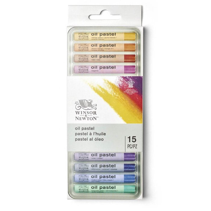 Winsor & Newton Oil Pastels 15 Asst