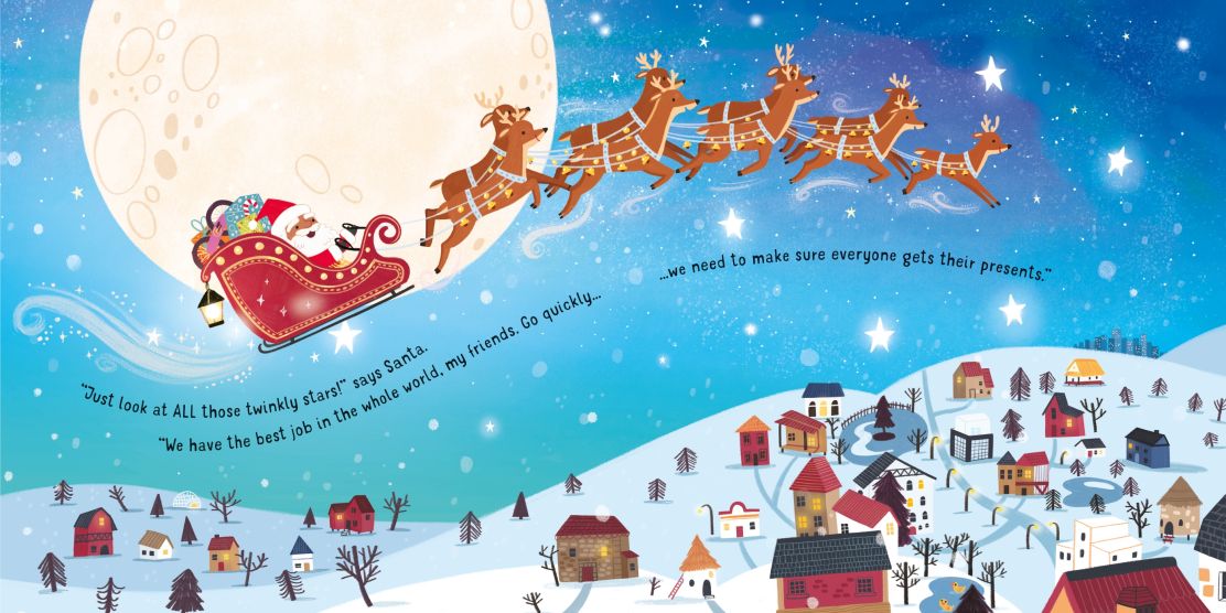 Twinkly Twinkly Santas Sleigh Ride