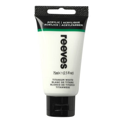 Reeves Acrylic 75ml Titanium White