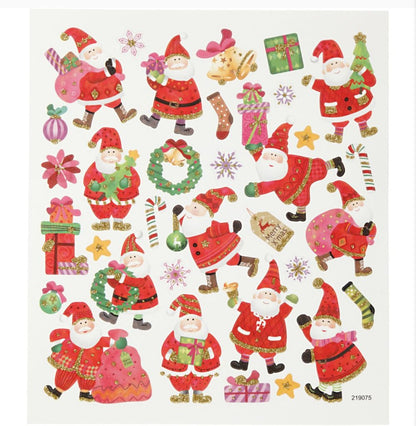 Christmas Stickers Father Christmas