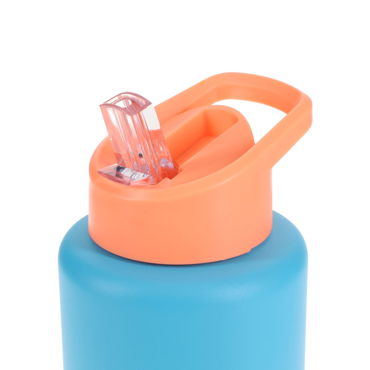 Smash 1l Stainless Steel Bottle Blue