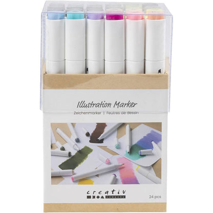 Illustration Markers 24 Pack